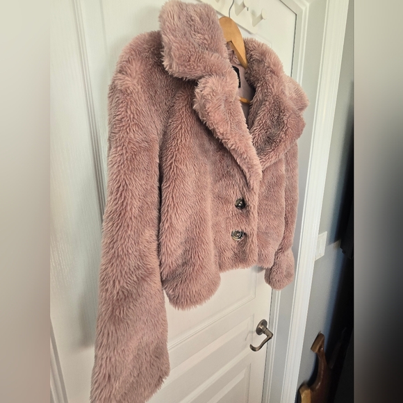 Free People Faux Fur Jacket - Picture 3 of 7